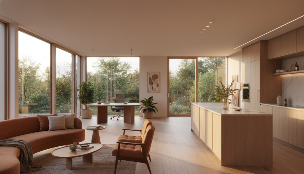 Designing with Purpose: Integrating Sustainable Architecture, Smart Home Innovation, and Personalized Style