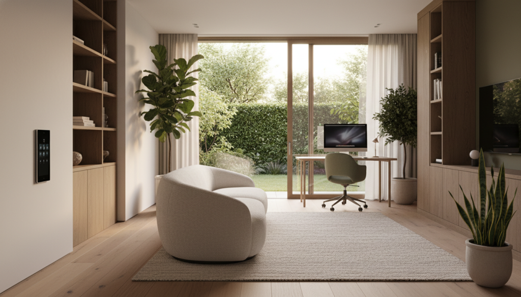 Innovating Home Living: Integrating Sustainable Architecture, Smart Tech, and Wellness-Focused Design