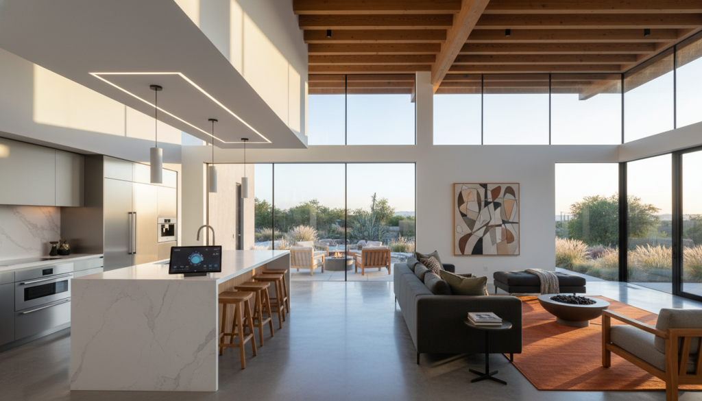 Crafting Tomorrow’s Home: Blending Modern Design, Smart Living, and Sustainability