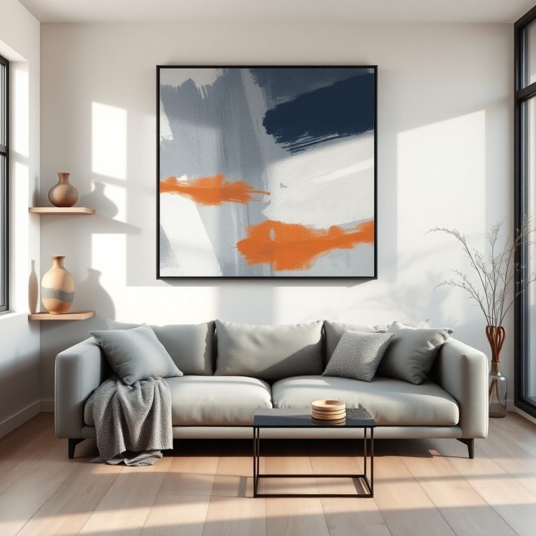 The Role of Art in Modern Home Design: How to Choose the Perfect Pieces